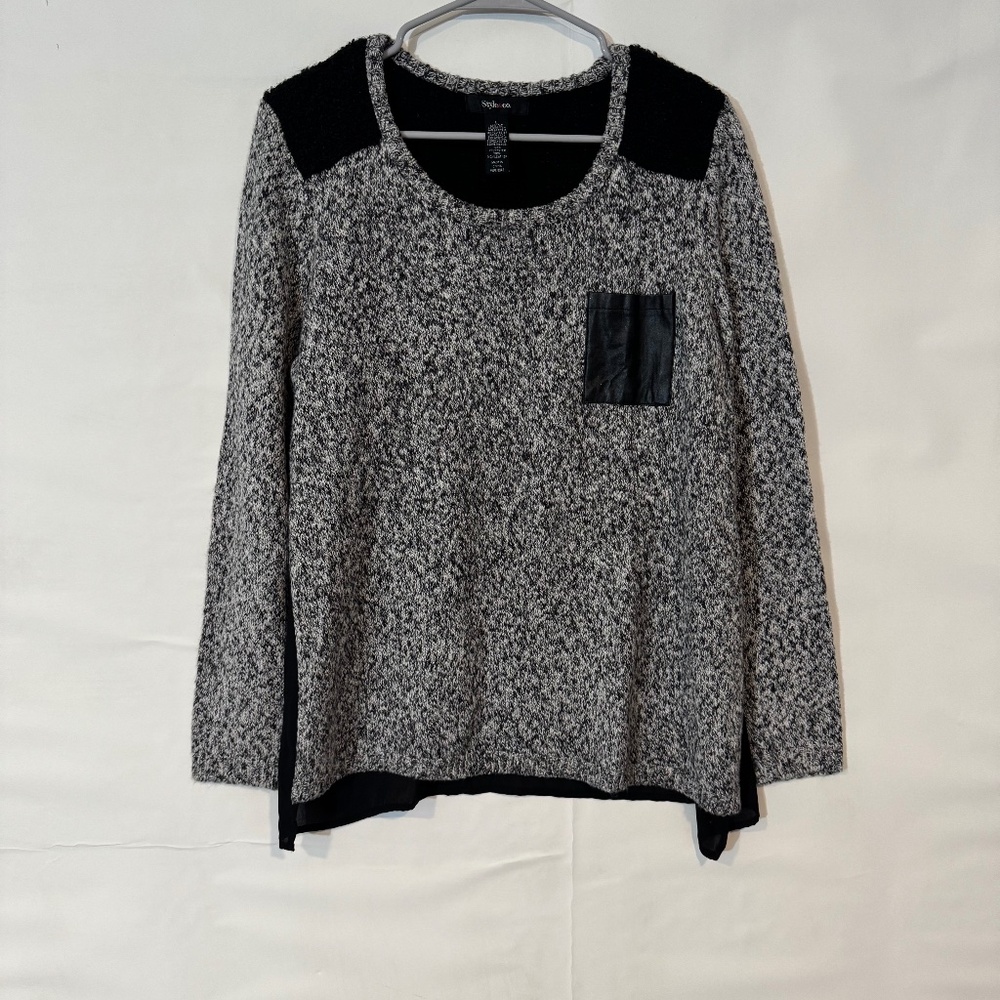 Style & Co Women's Pocket Sweater Size (Large)